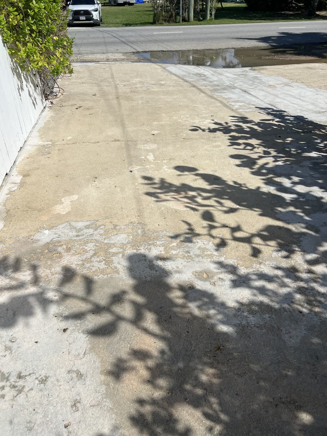 Driveway restored — after, cleaned by Cayman Clean & Blast, Grand Cayman